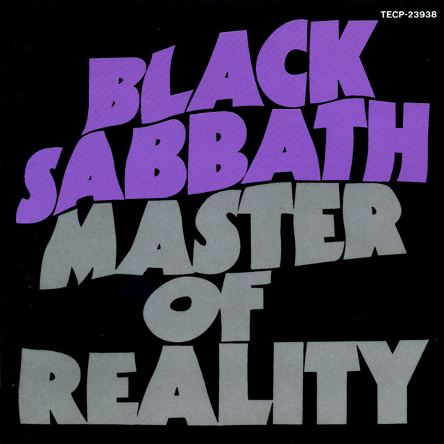 Black Sabbath ブラック・サバス Master of Reality