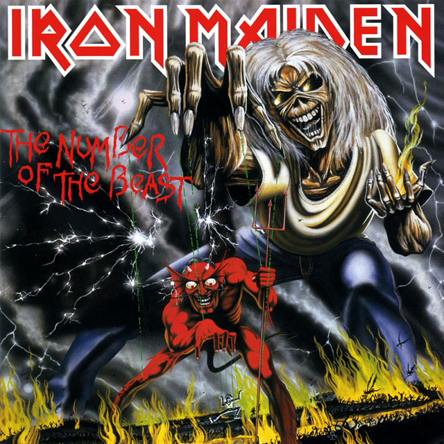 Iron Maiden アイアン・メイデン The Number Of The Beast 魔力の刻印
