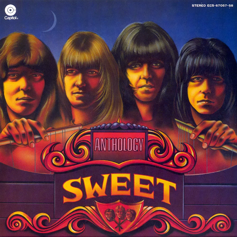 スウィート Sweet ライヴ・アンド・ベスト Strung Up Anthology